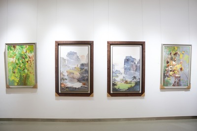 纪念改革开放40周年莱山区民间文艺家协会创作收藏精品展暨文化艺术交流活动